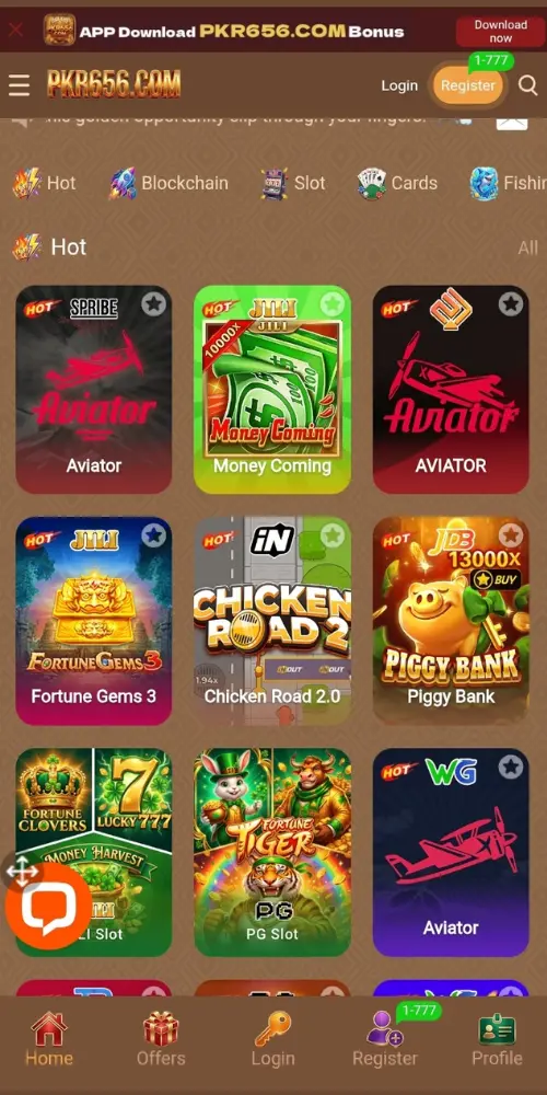 pkr 656 Game