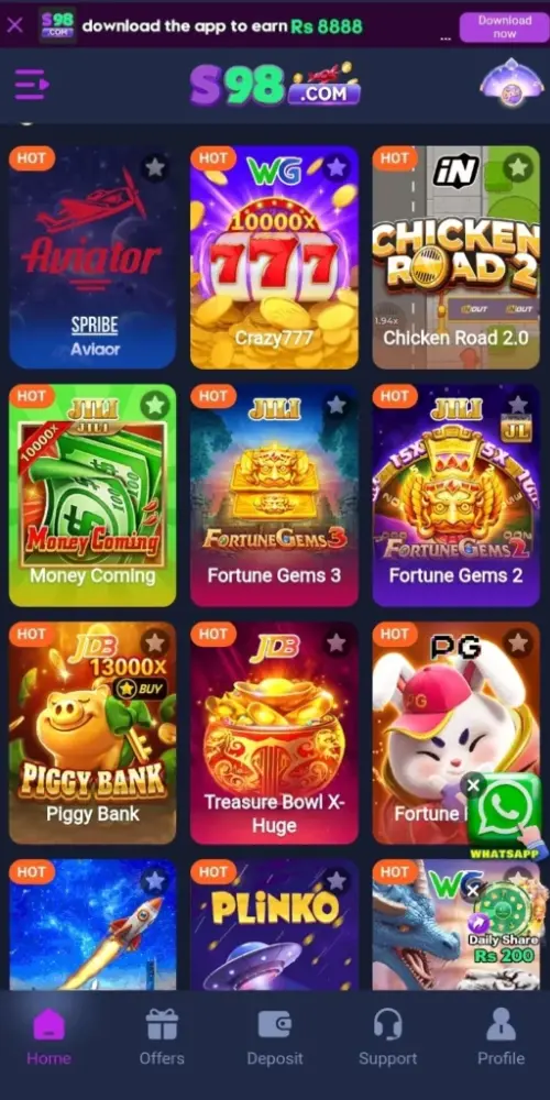S98 Game